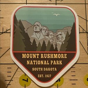 💜13/$13 +Bundle Sticker Sale | Travel Mount Rushmore National Park Sticker